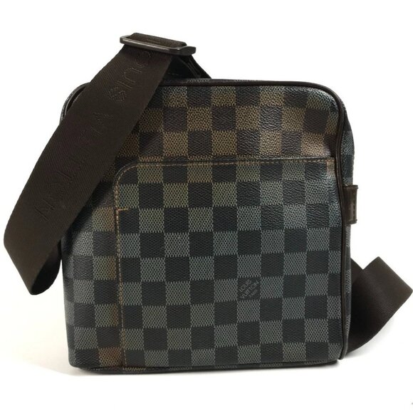 Louis Vuitton Handbags - LOUIS VUITTON N41442 Damier Olaf PM Pochette Bag Crossbody Shoulder Bag
